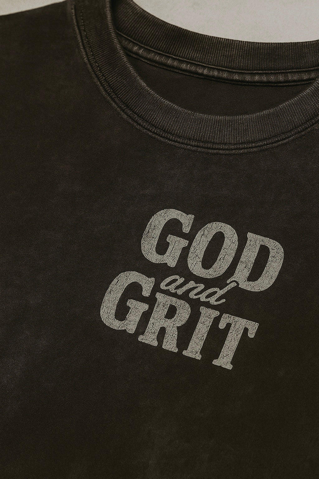 PRE ORDER - GOD AND GRIT AXE BOXY TEE